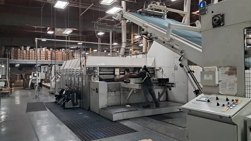 Corrugated Box Production For Bottom Printing Used Carton Box Machinery suppliers